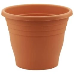 B&M Ascot Round Planter Terra 40cm