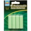 B&M Rechargeable Solar Batteries 4pk