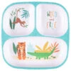 B&M Little Safari Small Kids Platter - Blue