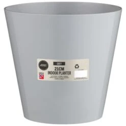Indoor Planter 21cm - Grey