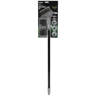 Rolson 2 In 1 Telescopic Patio Brush Set