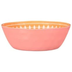 B&M Bloom Print Picnic Bowl - Pink