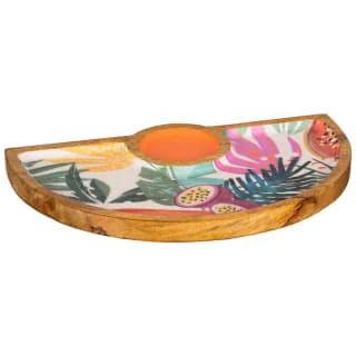 B&M Superbloom Sun Wood Chip & Dip Board - Orange - Image 2