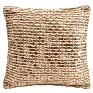 B&M Large Woven Cushion 59 X 59cm - Natural